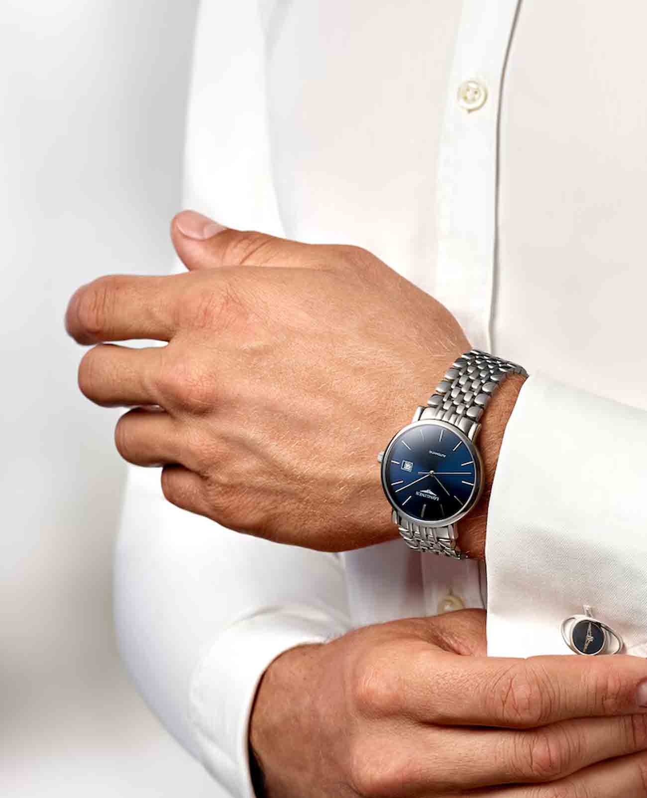 Оригинальные часы Longines Longines Elegant Collection L4.910.4.92.6 механические калибр механизма l888 общий вид