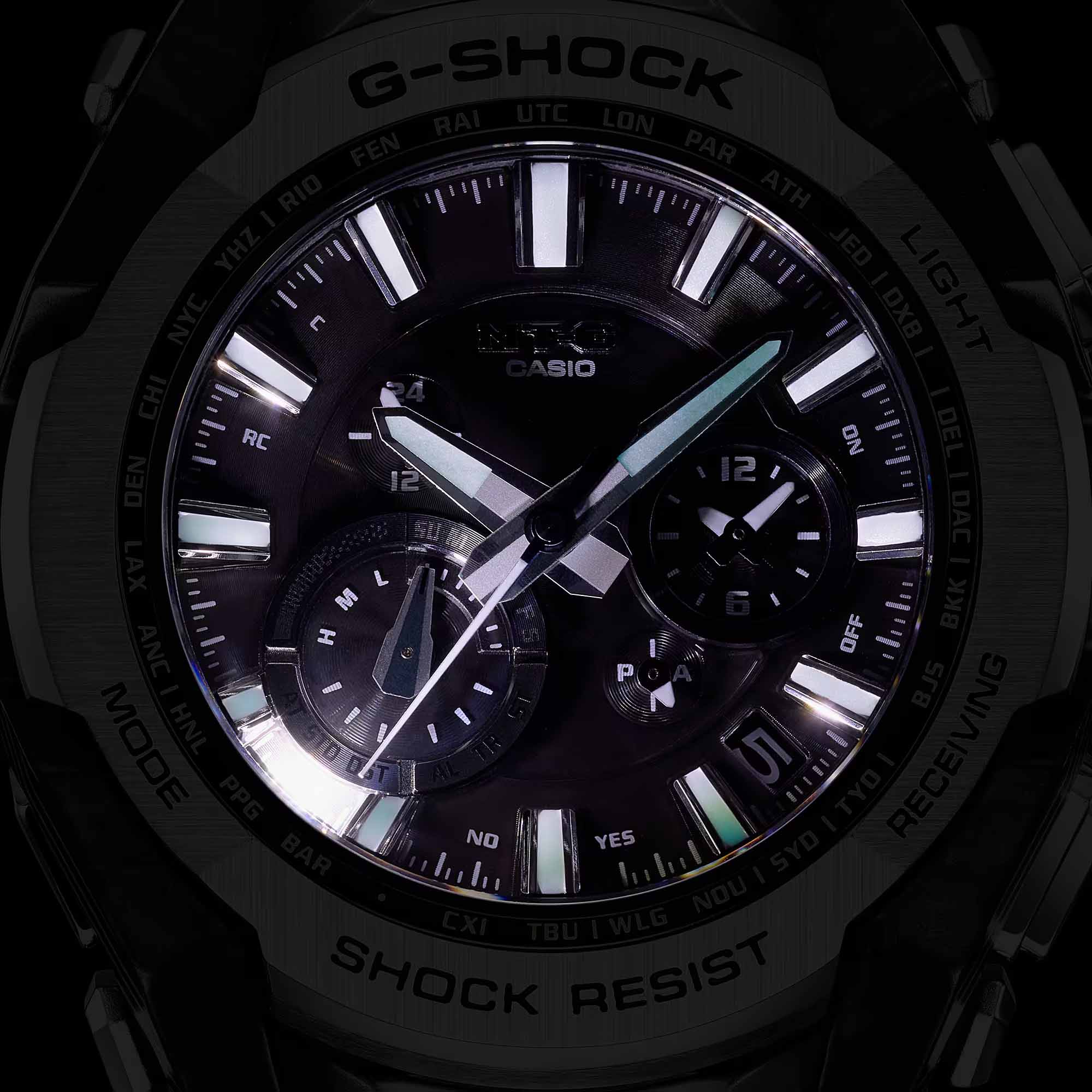 Casio Casio G-Shock Premium MTG-B4000-1ADR MTG - задняя крышка карбон металл сталь корпуса, япония часы