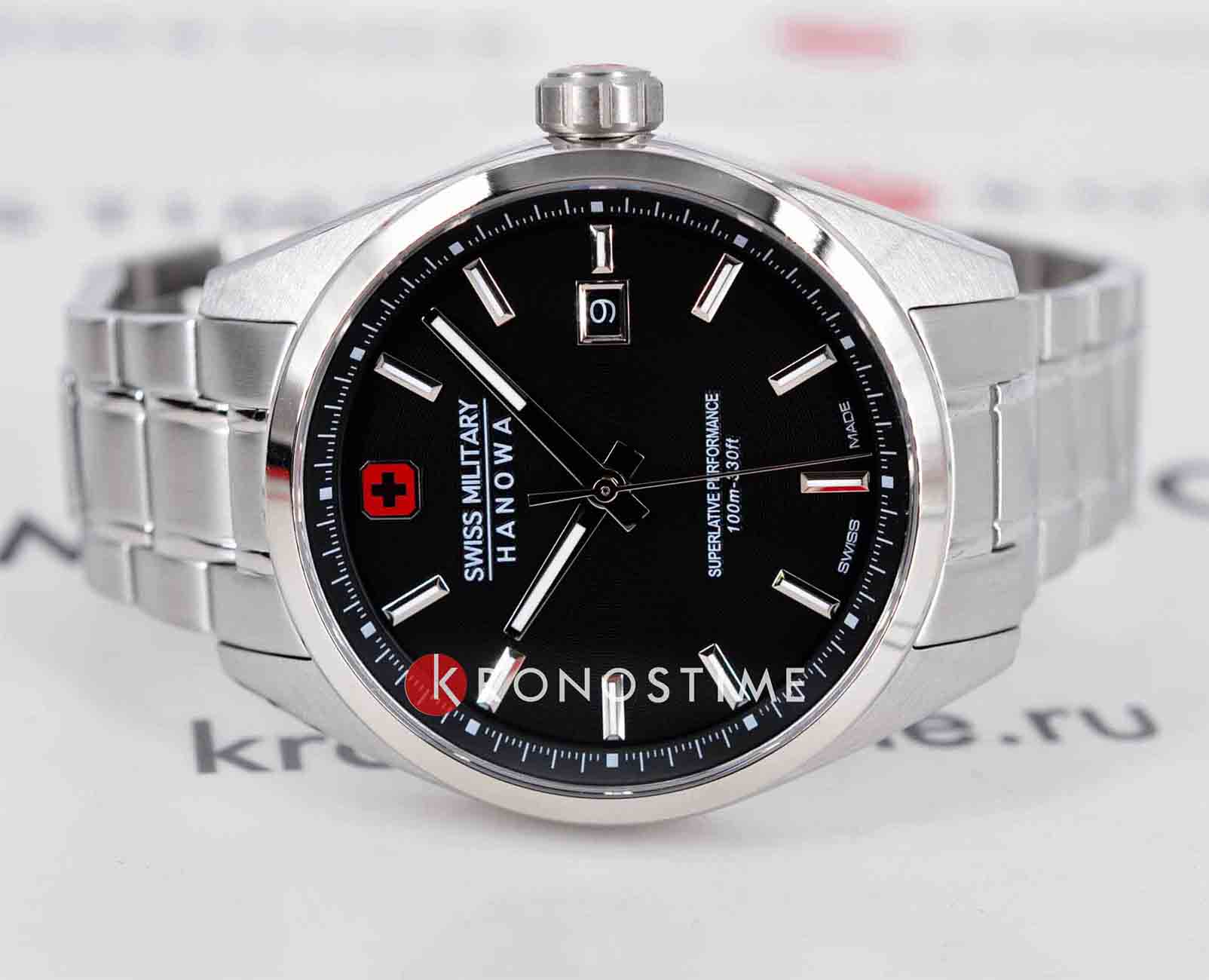 Swiss Military Hanowa Swiss Military Hanowa Pioneer SMWGH0004101 , наручные мужские часы фото под углом