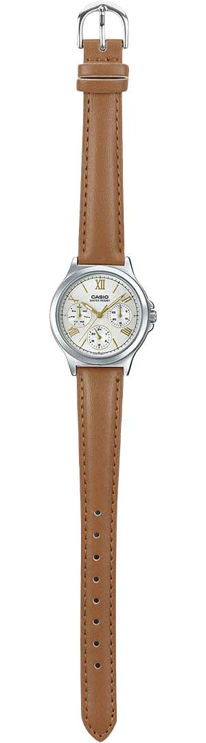 Casio Casio Collection LTP-V300L-7A2 женские часы серебристый циферблат на запястье