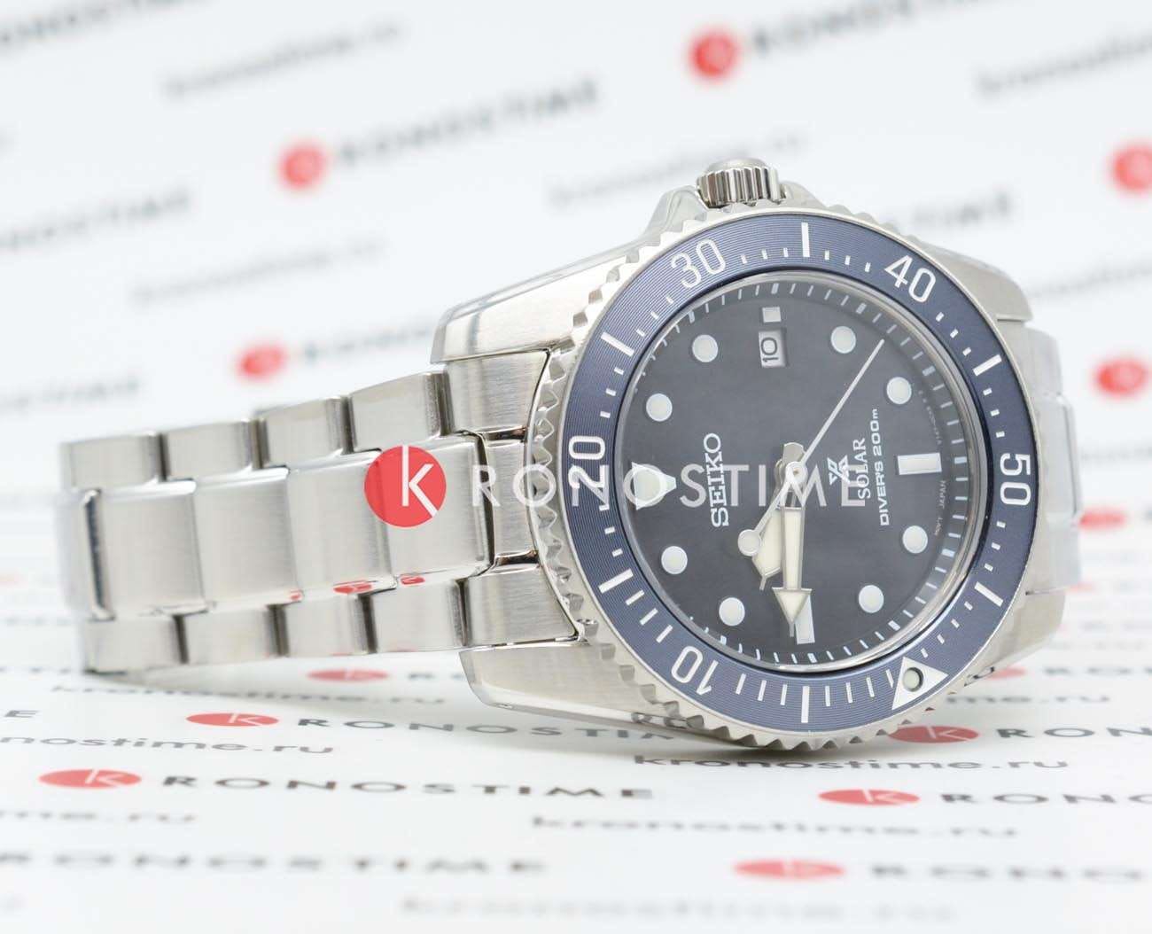 Seiko Seiko Prospex SNE569P1 мужские часы черный циферблат на запястье