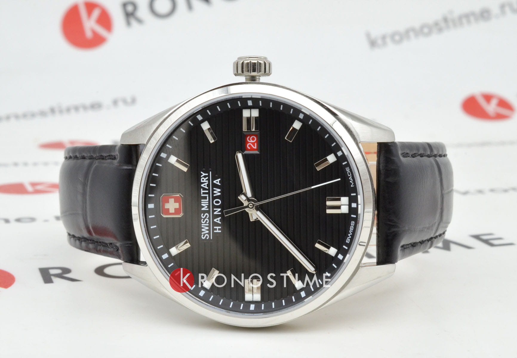 Swiss Military Hanowa Swiss Military Hanowa Roadrunner SMWGB2200104 , наручные мужские часы фото под углом