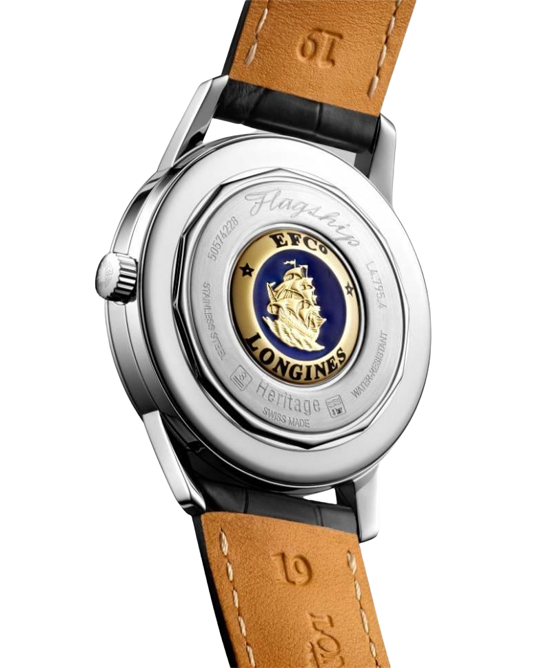 Longines Longines Heritage L4.795.4.58.0 , наручные мужские часы фото под углом