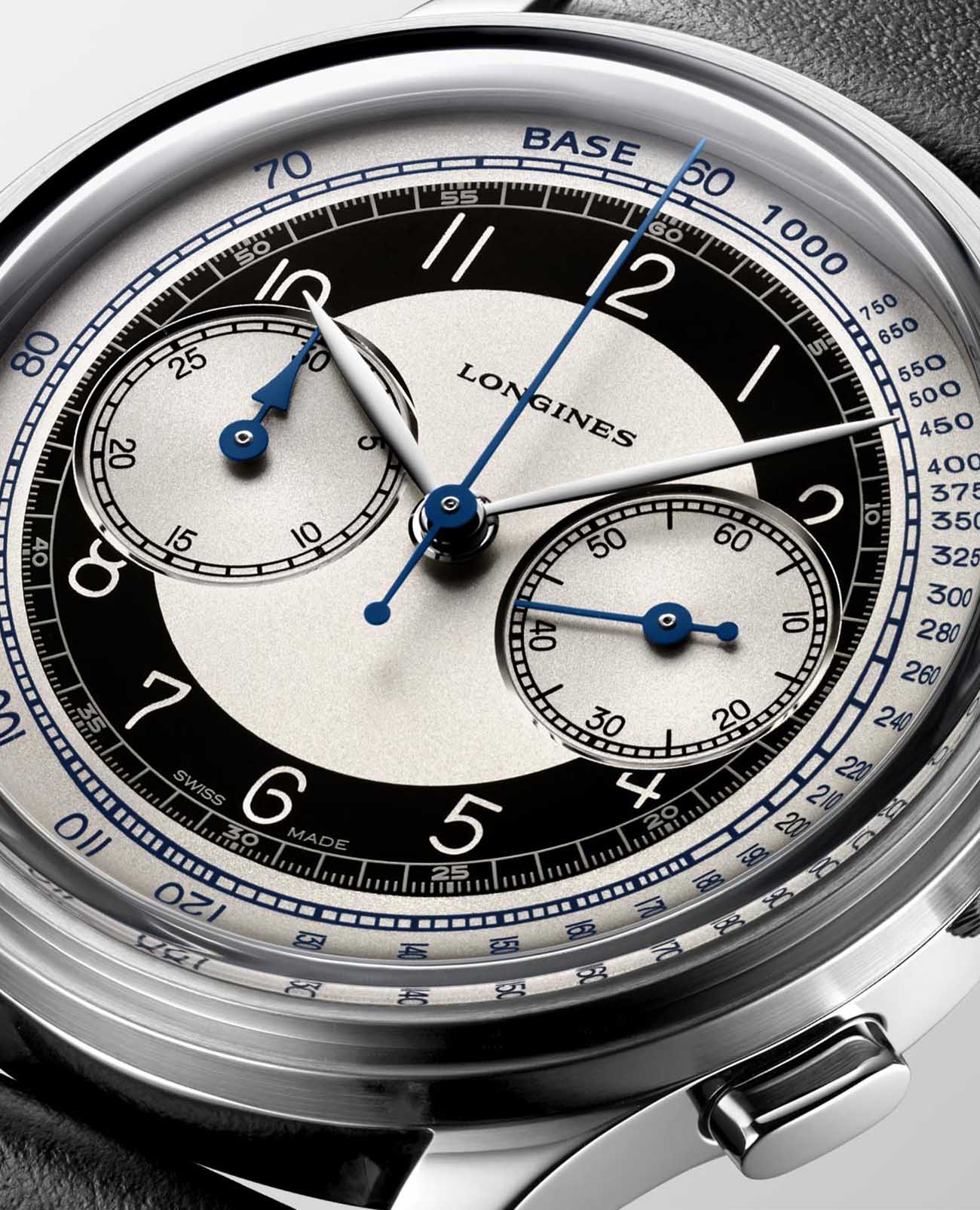 Longines Longines Heritage Classic L2.830.4.93.0 мужские часы  циферблат на запястье