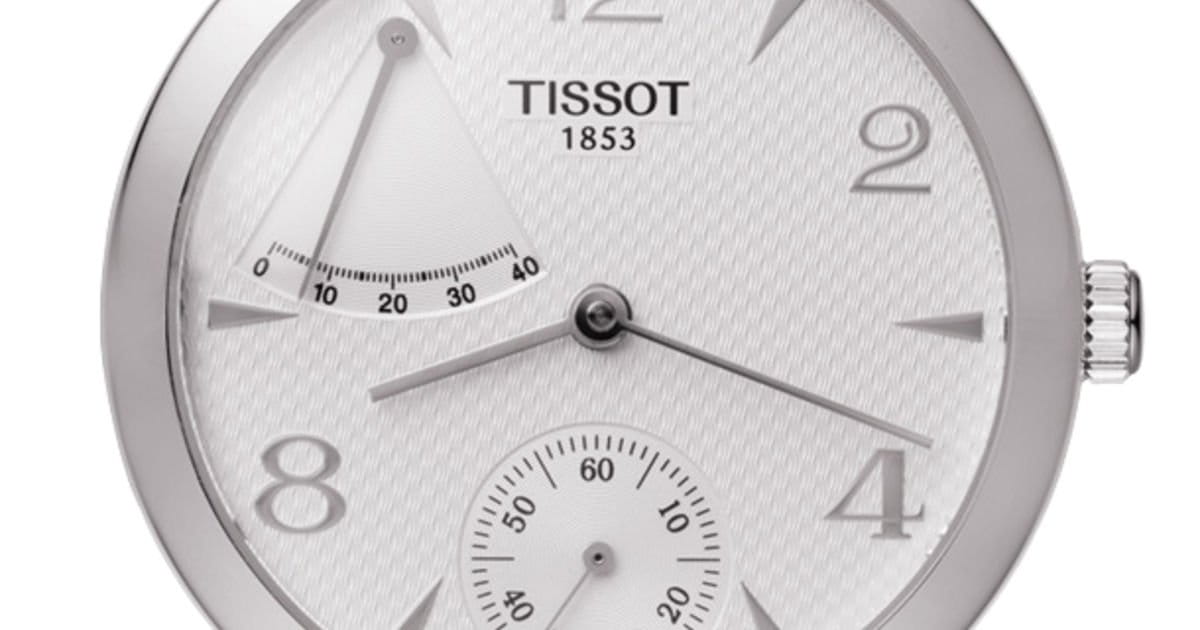 Tissot Tissot Sculpture Line Mechanical Power Reserve T71.5.461.34 , наручные мужские часы фото под углом