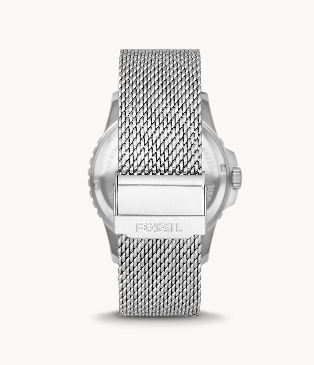 Fossil Fossil Blue FS5948,  сша мужские часы на браслете нержавеющая сталь боковой вид