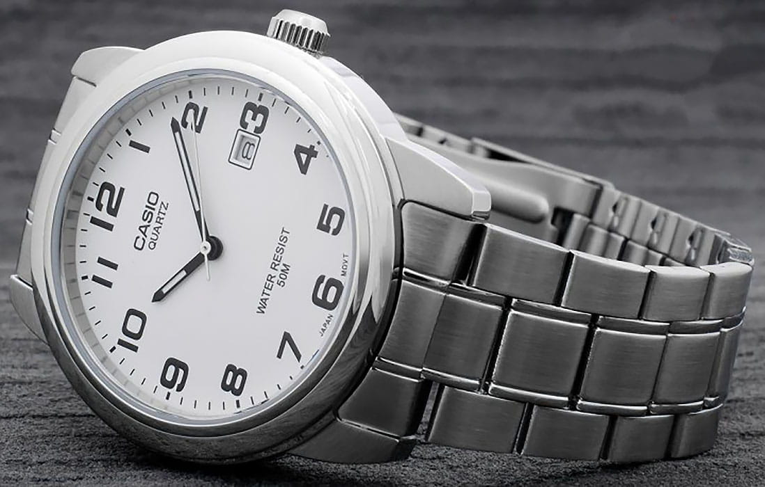Оригинальные часы Casio Casio MTP-1221A-7B кварцевые калибр механизма  общий вид