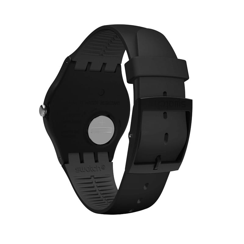 Swatch Swatch New Gent Lacquered SUOZ147, gent швейцария мужские часы на браслете силикон боковой вид