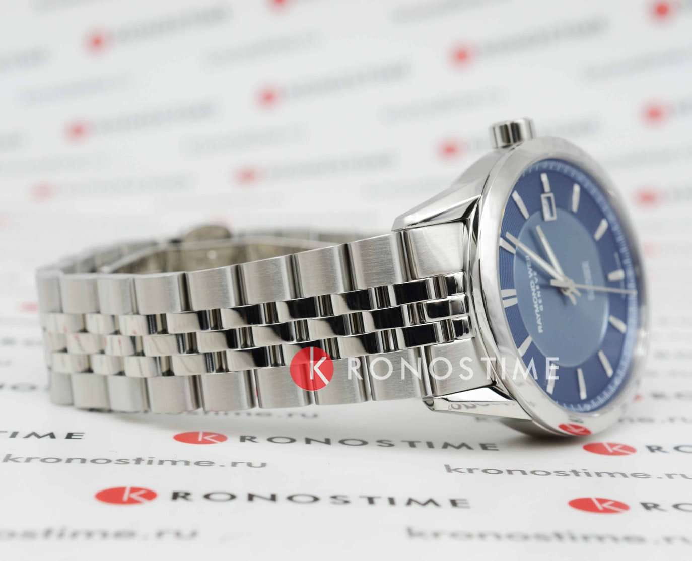 Raymond Weil Raymond Weil Freelancer 2771-ST-50051 мужские часы синий циферблат на запястье