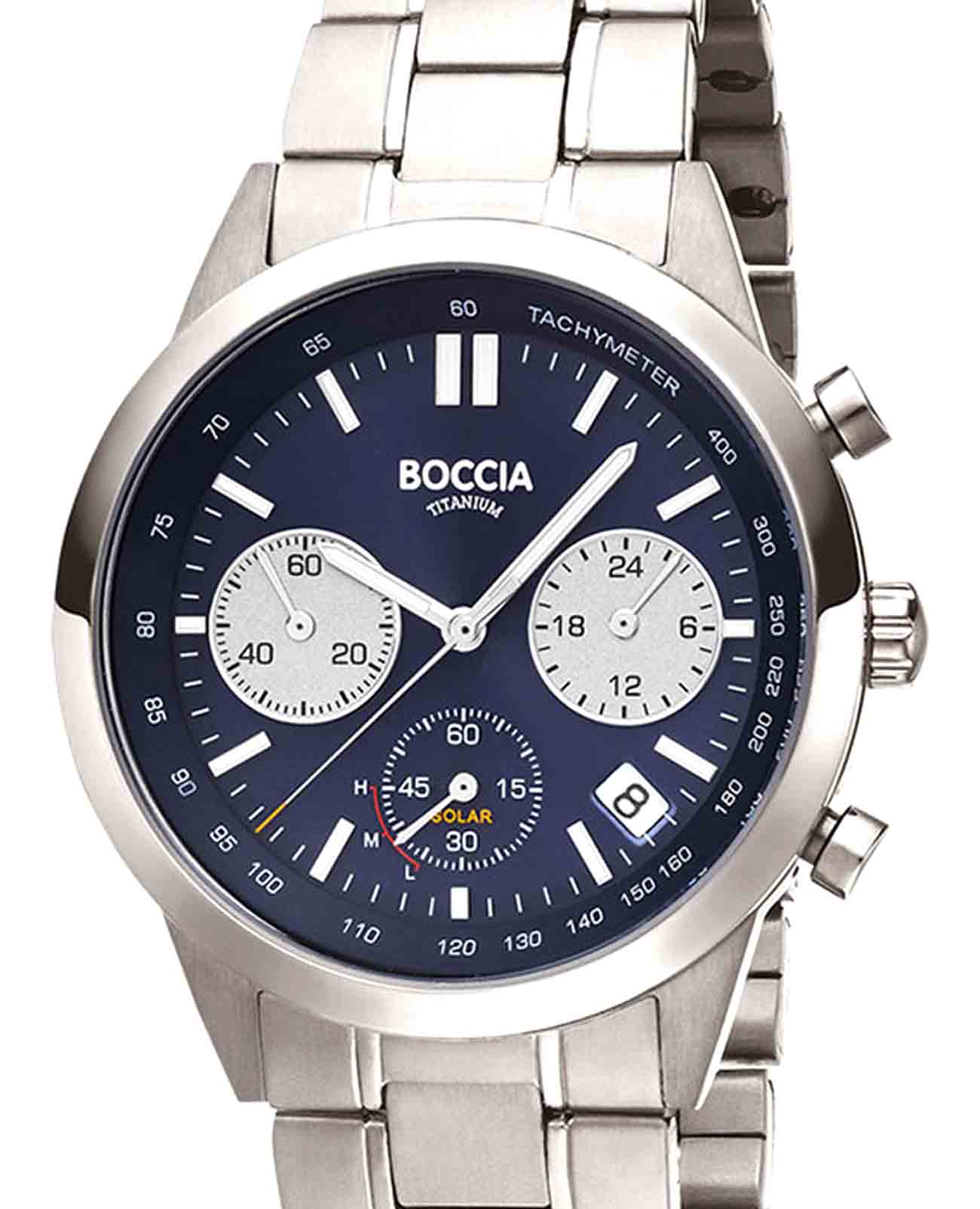 Boccia Titanium Boccia Titanium Circle-Oval 3737-02 , наручные мужские часы фото под углом