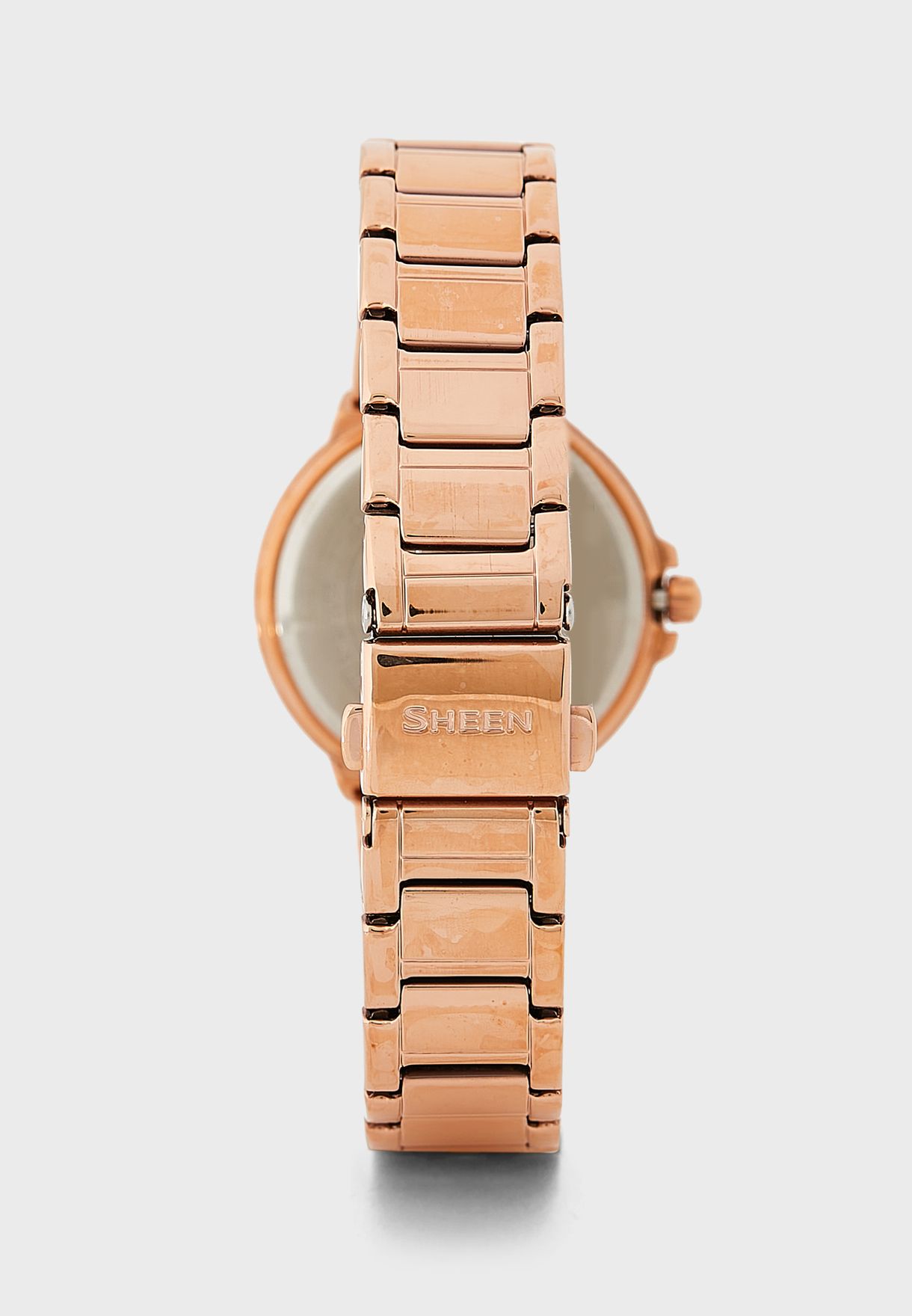 Casio Casio Sheen SHE-3069PG-2AUDF, sheen япония женские часы на браслете сталь с ip покрытием боковой вид