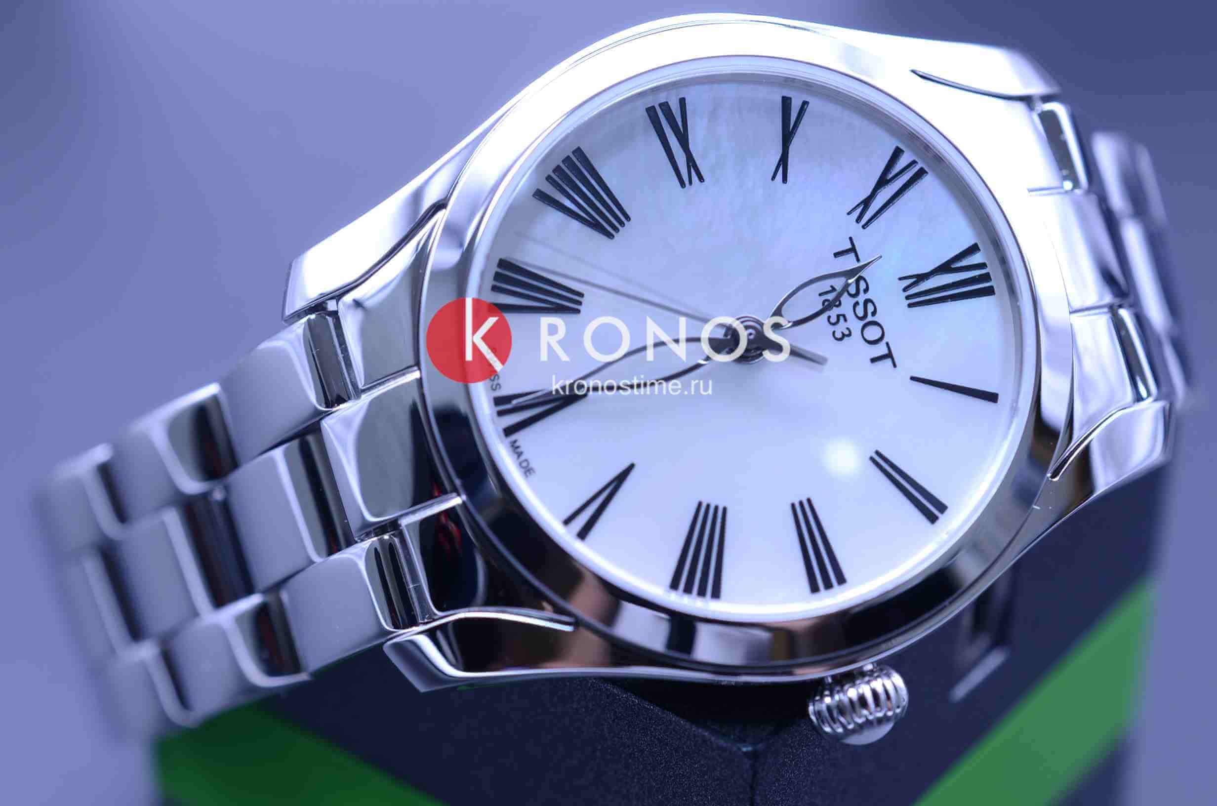 Tissot Tissot T-Wave T112.210.11.113.00 женские часы перламутровый циферблат на запястье