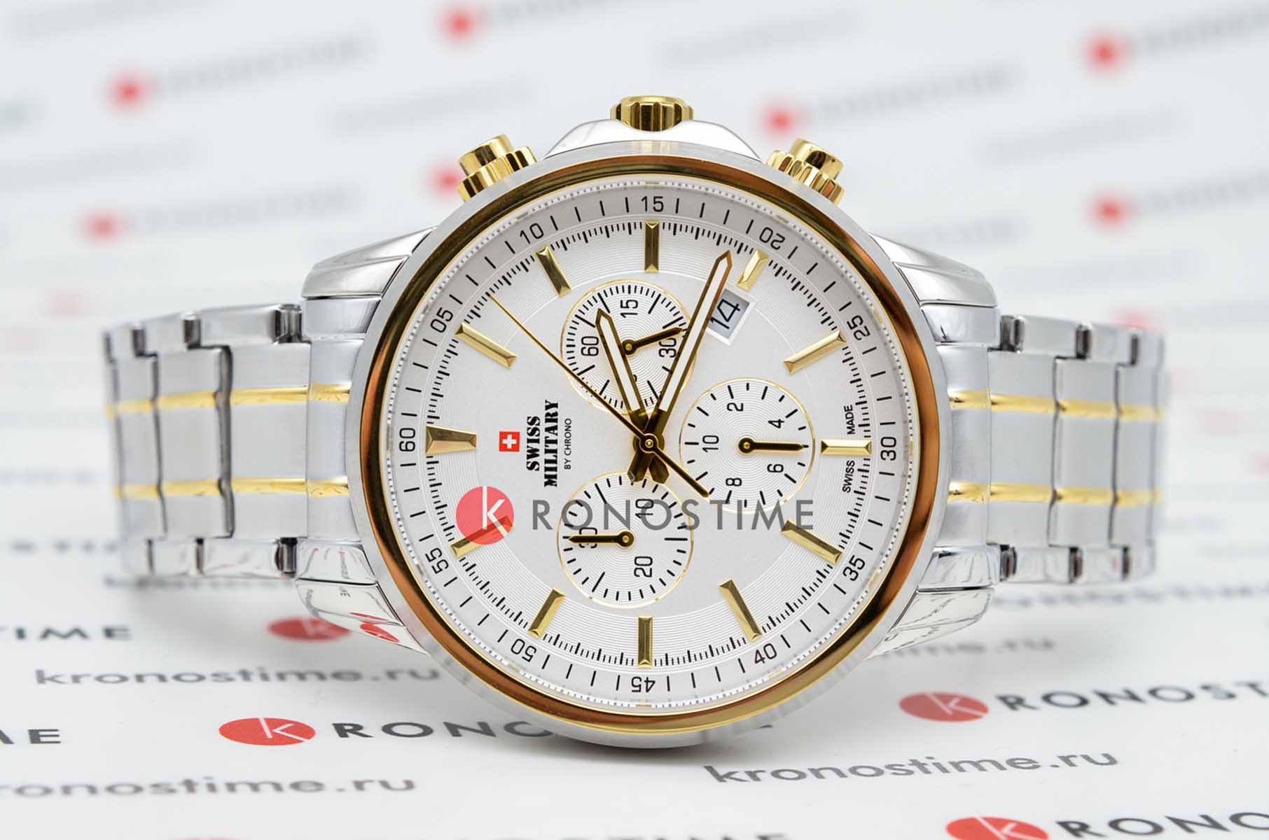 Swiss Military by Chrono Swiss Military by Chrono SM34052.05 , наручные мужские часы фото под углом