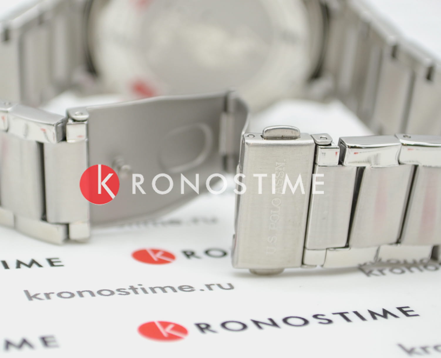 U.S. Polo Assn. U.S. Polo Assn. Crossing USPA1000-03  — детали корпуса и нержавеющая сталь