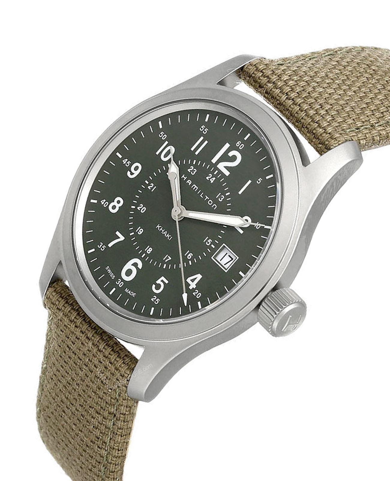 Hamilton Hamilton Khaki Field Quartz H68201963 , наручные мужские часы фото под углом