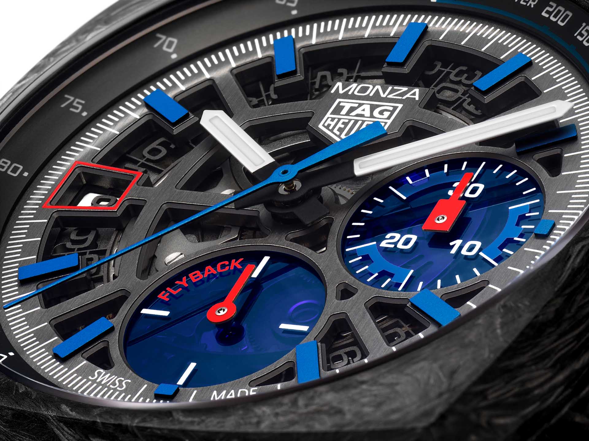 TAG Heuer TAG Heuer Monza Flyback Chronometer CR5090.FN6001 мужские часы  циферблат на запястье