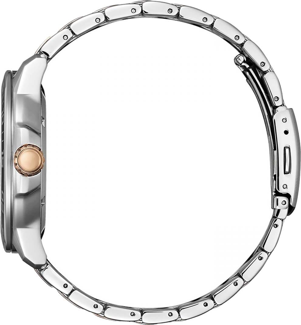 Citizen Citizen AW1524-84E, eco-drive япония мужские часы на браслете нержавеющая сталь с pvd-покрытием боковой вид