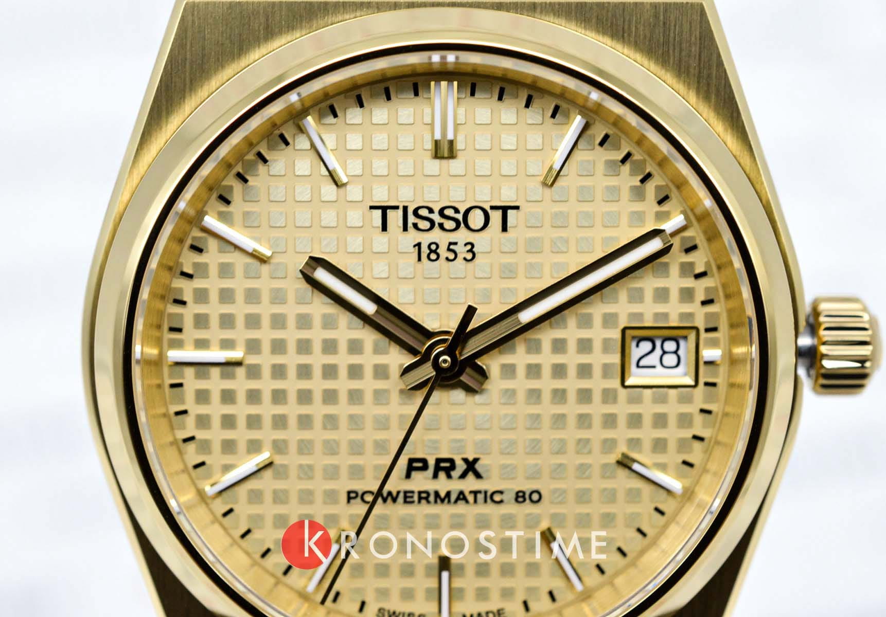 Tissot Tissot PRX Powermatic 80 35 ММ T137.207.33.021.00 T1372073302100 оригинальные женские часы в комплекте с коробкой