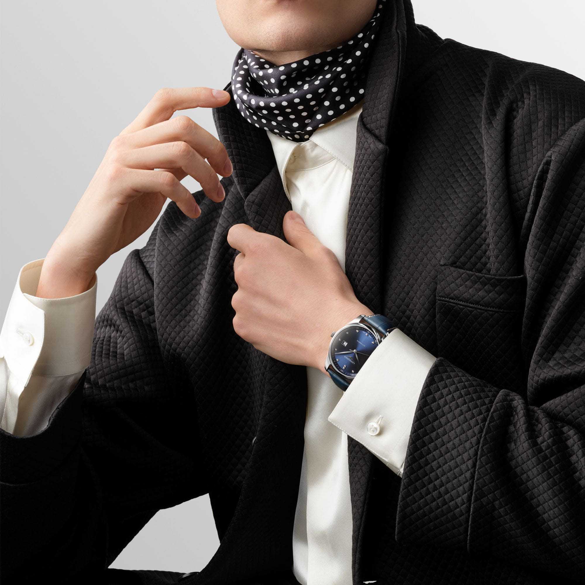 Оригинальные часы Longines Longines Master Collection L2.893.4.97.0 механические калибр механизма l888 общий вид