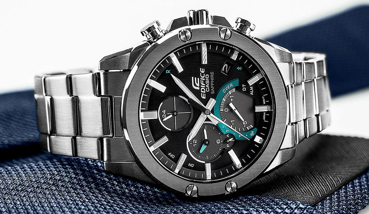 Оригинальные часы Casio Casio Edifice EQB-1000D-1A в фирменной упаковке от производителя