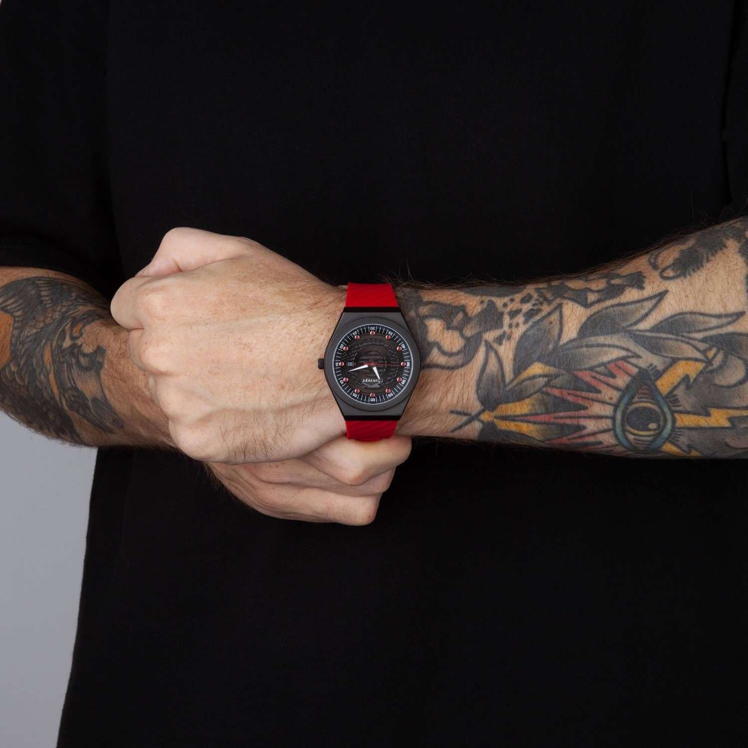 Slazenger Slazenger SL.09.2221.1.07 мужские часы черный циферблат на запястье