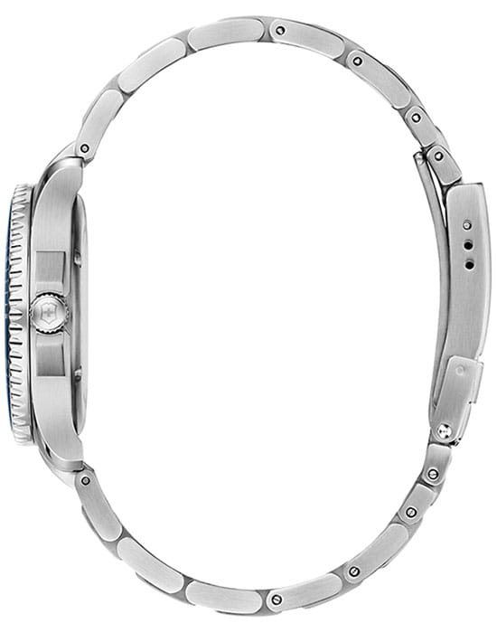 Victorinox Victorinox 241609,  швейцария женские часы на браслете нержавеющая сталь боковой вид