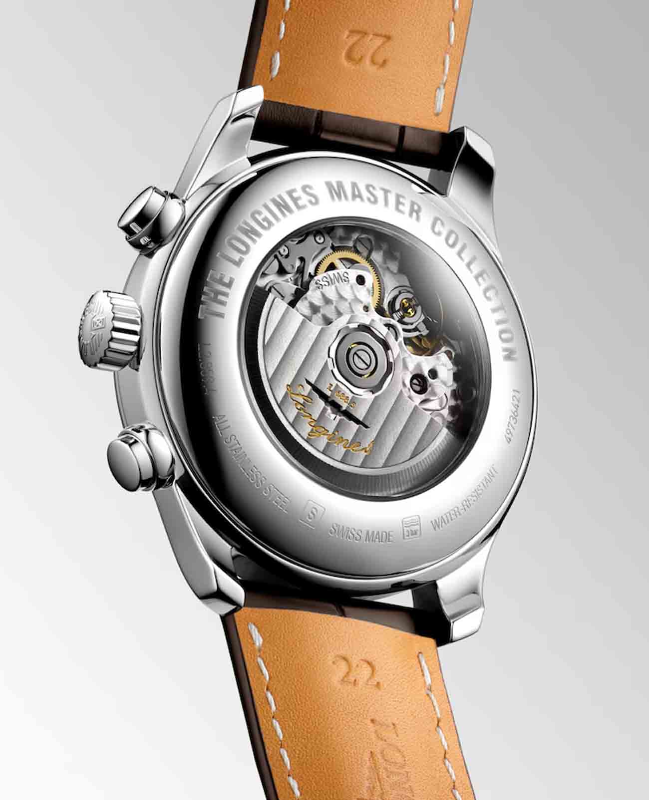 Longines Longines Master Collection L2.859.4.78.3 , наручные мужские часы фото под углом