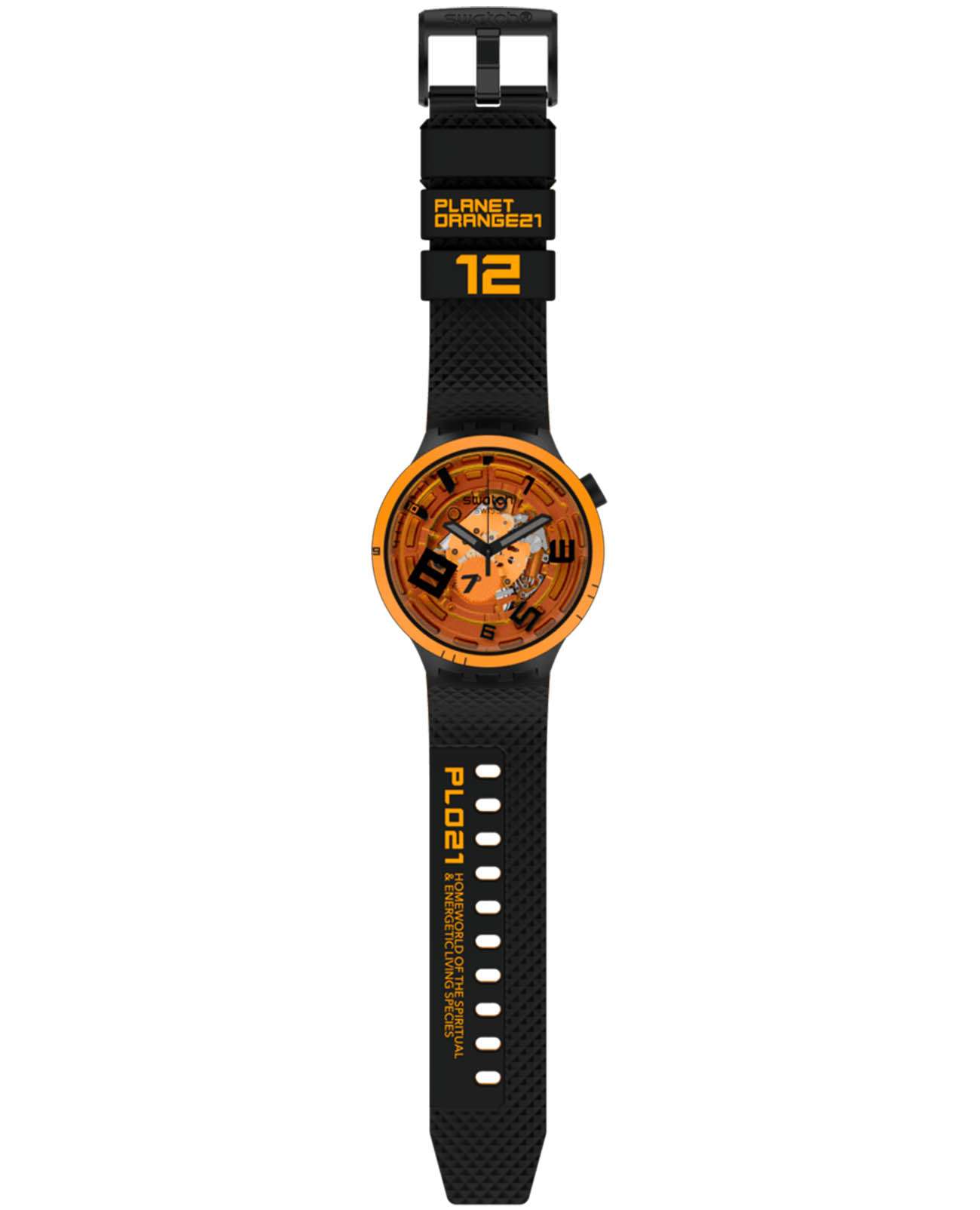 Swatch Swatch Big Bold Lacquered SB01B127 , наручные мужские часы фото под углом
