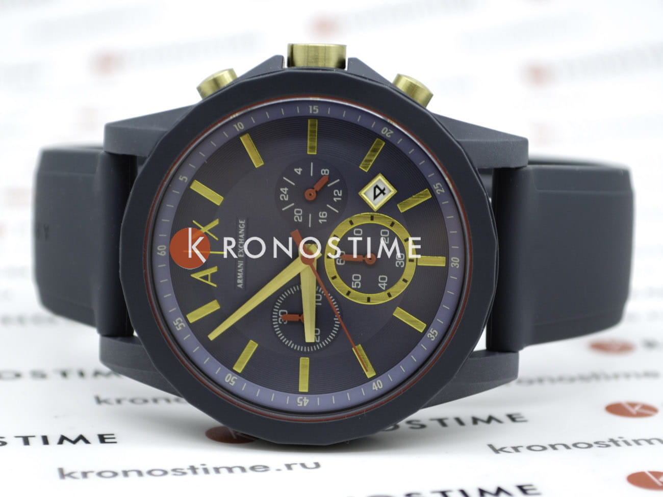 Armani Exchange Armani Exchange Drexler  AX1335 италия наручные мужские часы заводная головка с логотипом Armani Exchange