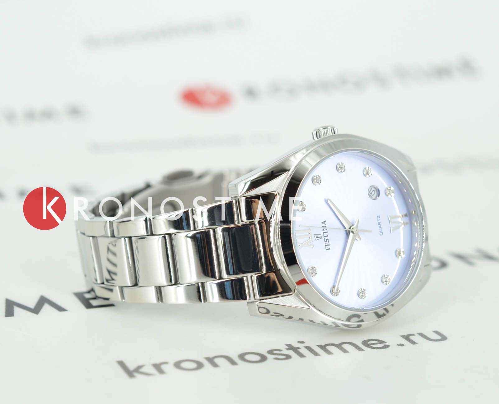 Festina Festina Boyfriend F16790/B,  испания женские часы на браслете нержавеющая сталь боковой вид