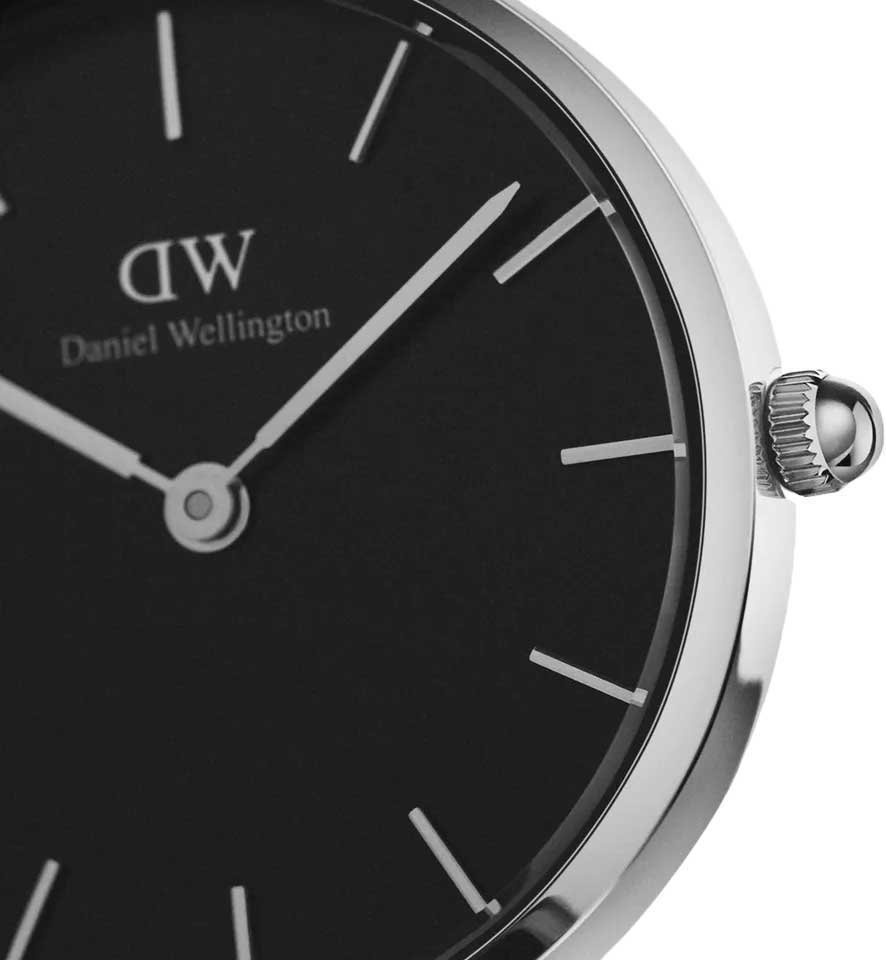 Daniel Wellington Daniel Wellington Petite Sheffield DW00100236, petite швеция женские часы на браслете кожаный боковой вид