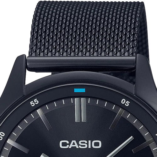 Casio Casio Collection MTP-E710MB-1AVDF (MTP-E710MB-1A) , наручные мужские часы фото под углом
