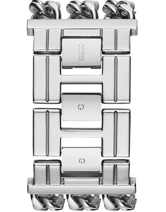 Guess GUESS W1274L1 кварцевые женские часы часы крупный план серебристый циферблата