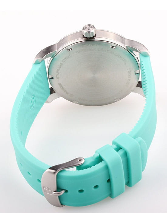 Wenger 01.1641.108,  швейцария мужские часы на браслете силикон боковой вид