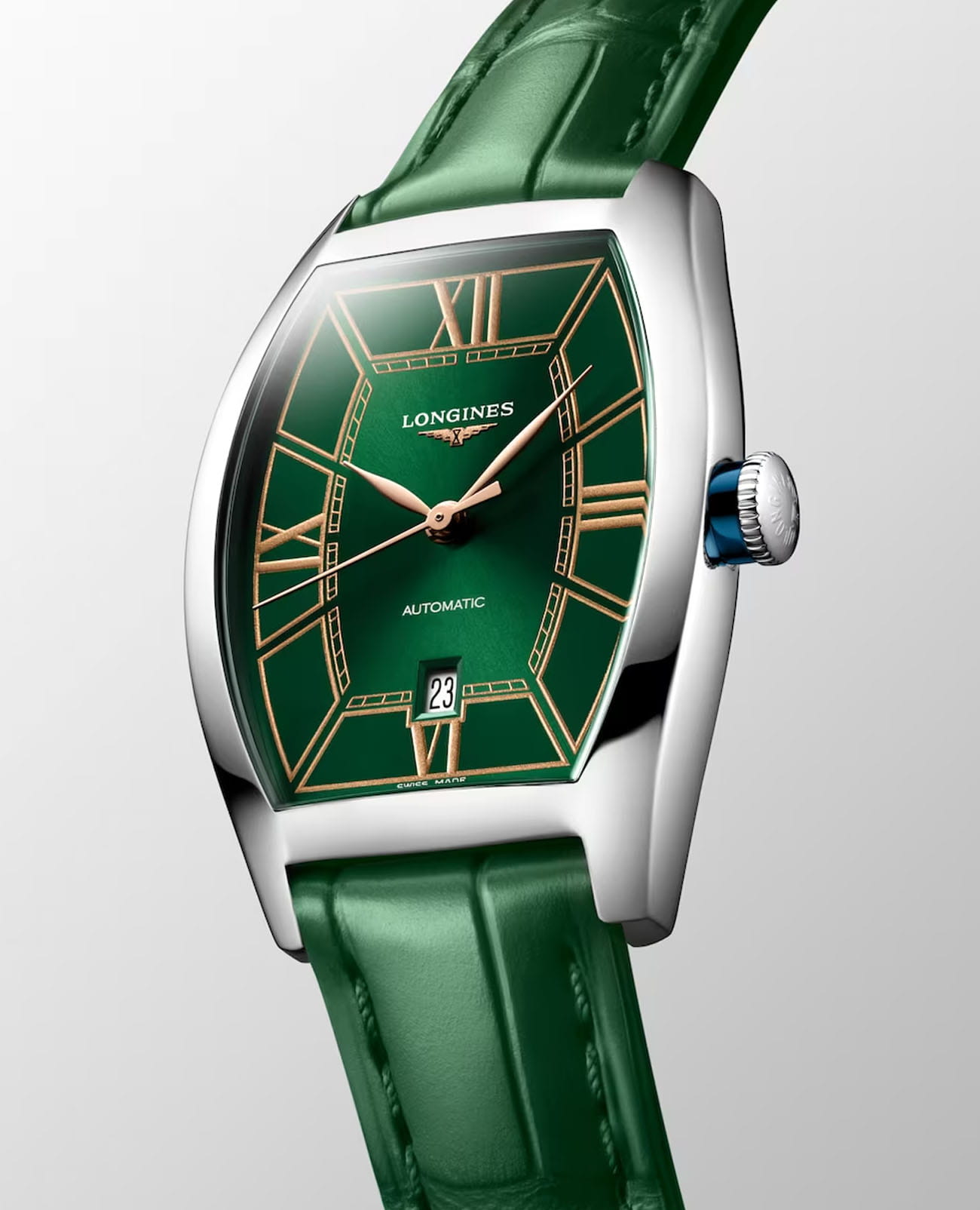 Longines Longines Evidenza L2.142.4.06.2, evidenza швейцария женские часы на браслете кожаный боковой вид