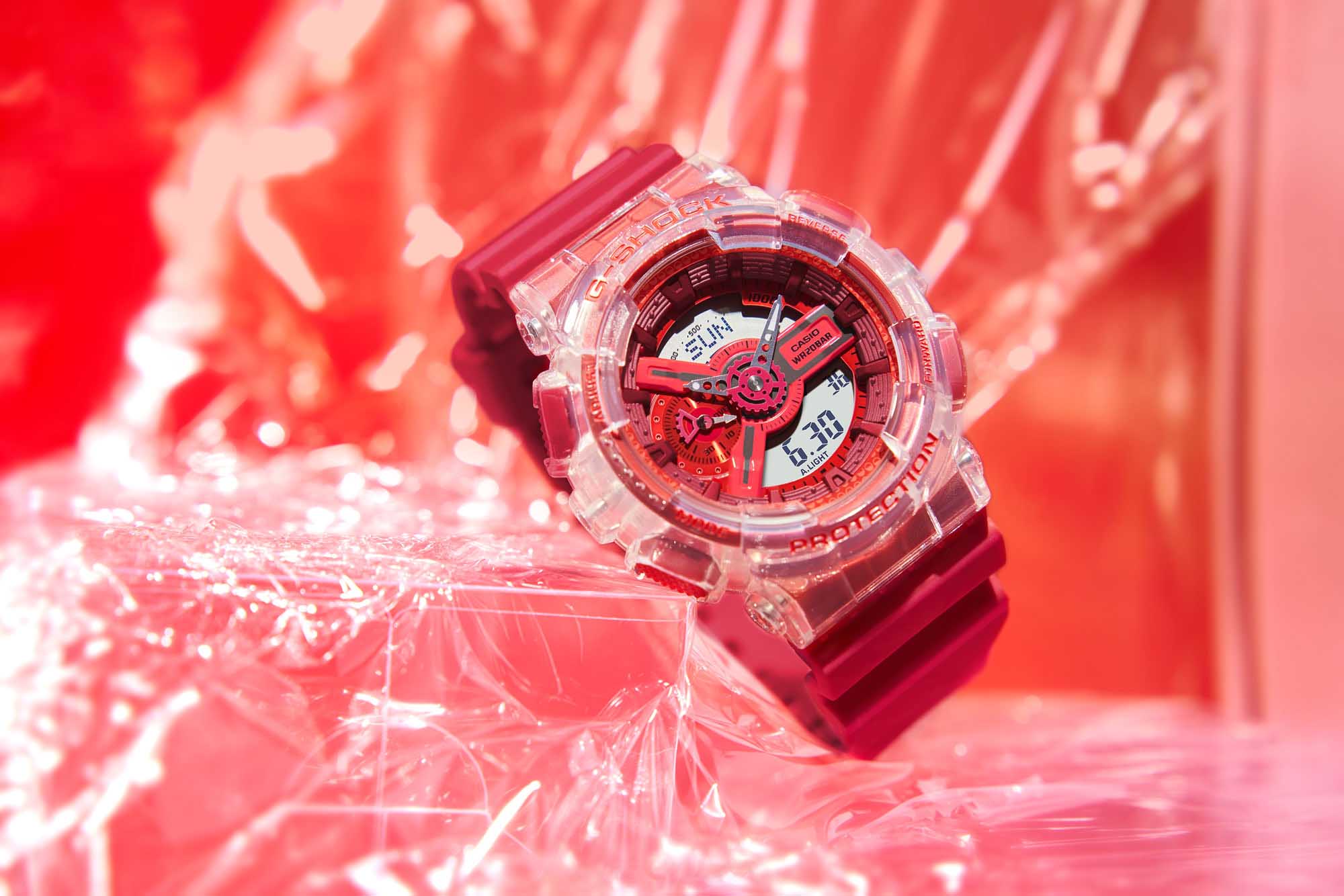 Casio Casio G-Shock GA-110GL-4ADR (GA-110GL-4A) GA-110 — детали корпуса и пластик