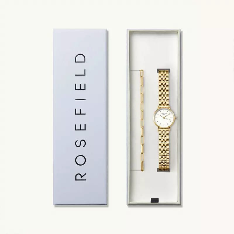 Rosefield Rosefield The Small Edit 26WGSG-X278 , наручные женские часы фото под углом