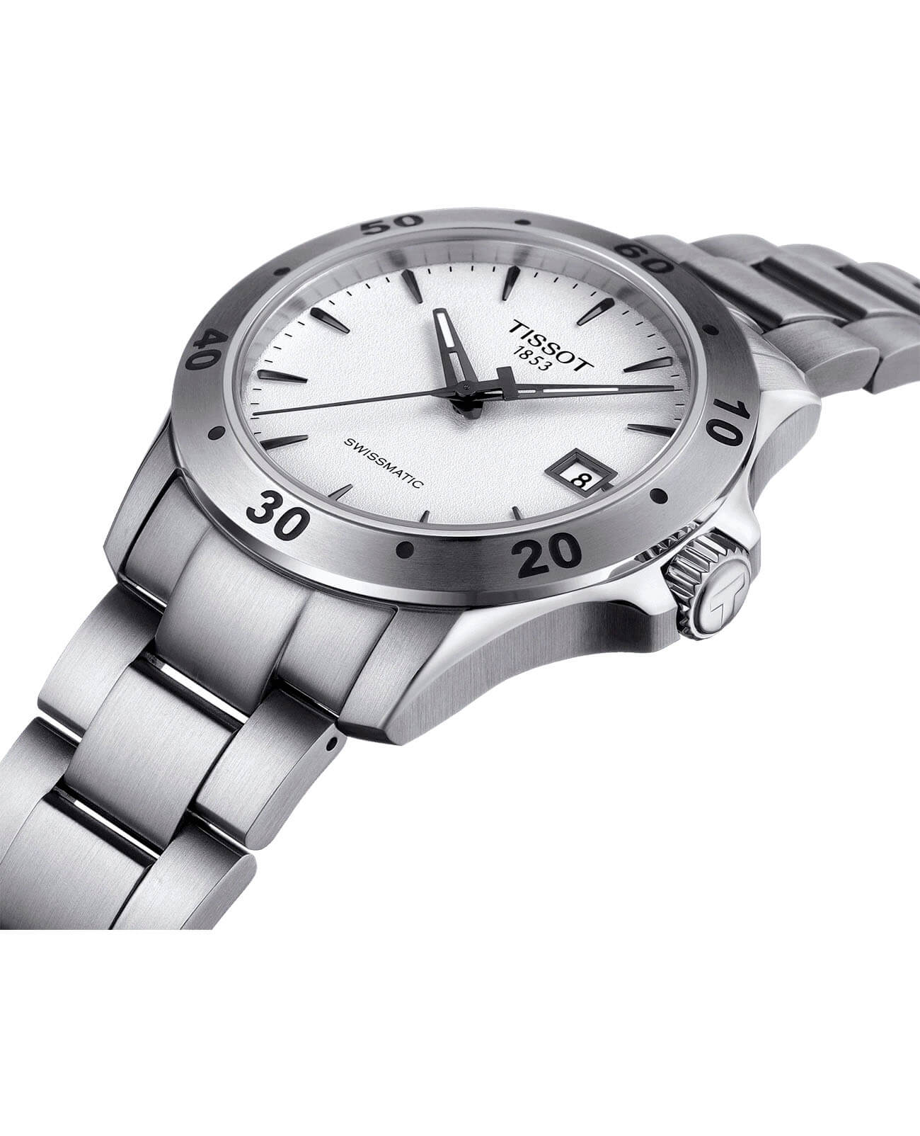 Оригинальные часы Tissot Tissot V8 Swissmatic T106.407.11.031.01 механические калибр механизма swissmatic общий вид