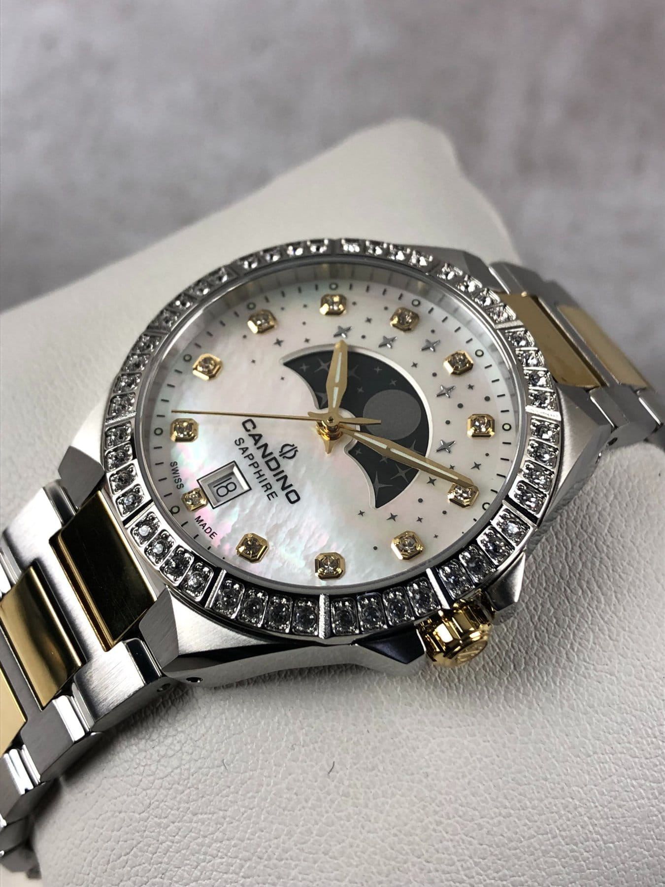 Candino Candino Lady Elegance Moonphase C4761/1 , наручные женские часы фото под углом