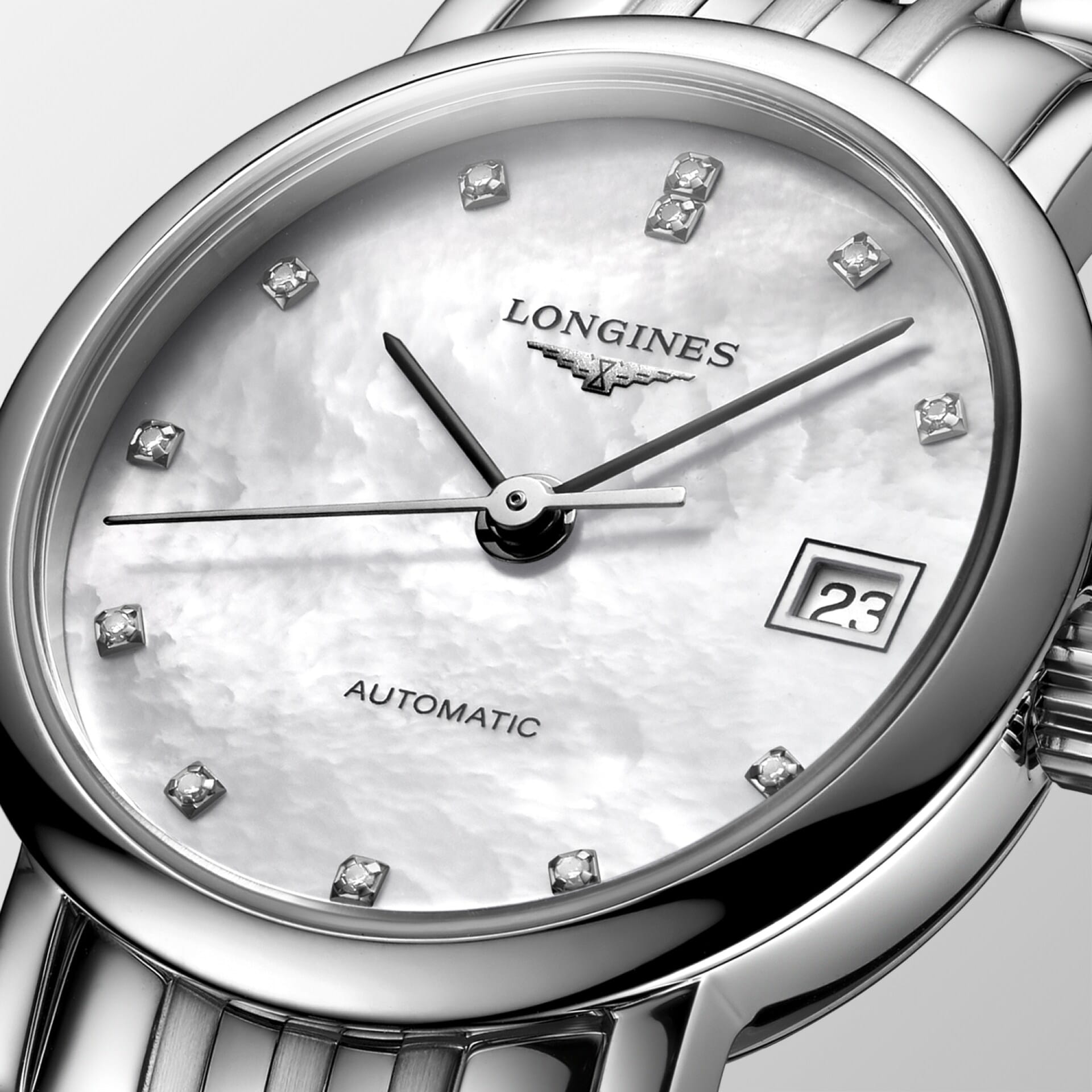 Longines Longines Elegant Collection L4.309.4.87.6 , наручные мужские часы фото под углом