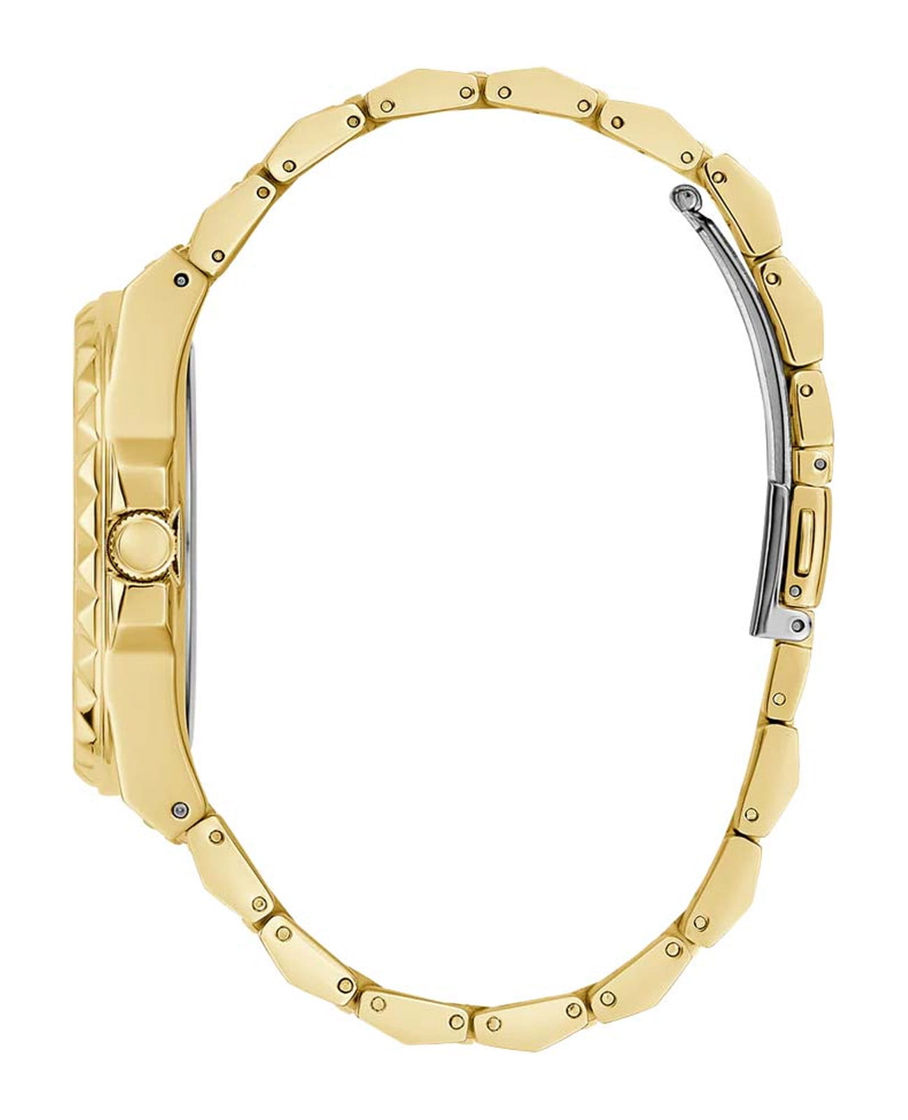 Guess Guess Trend GW0622G1 кварцевые мужские часы часы крупный план золотой циферблата