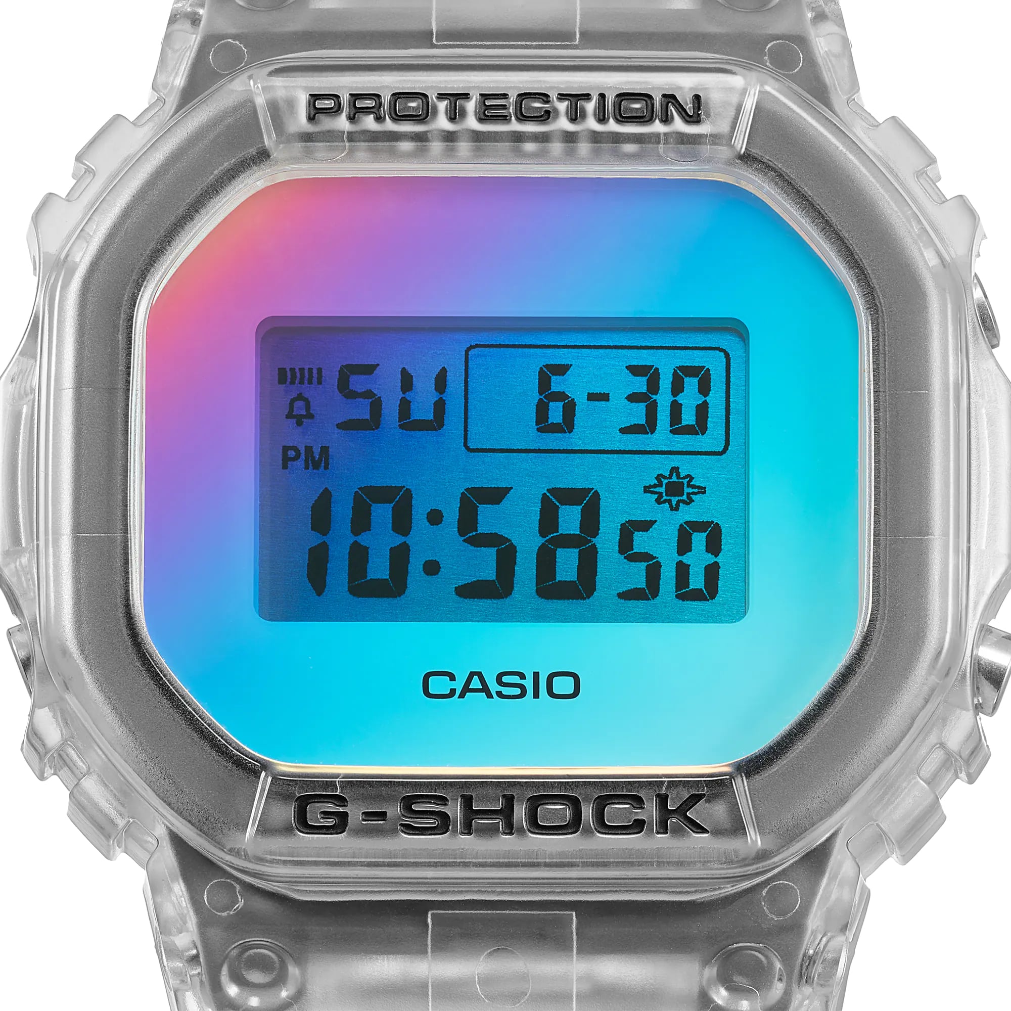 Оригинальные часы Casio Casio G-Shock DW-5600SRS-7 электронные калибр механизма  общий вид