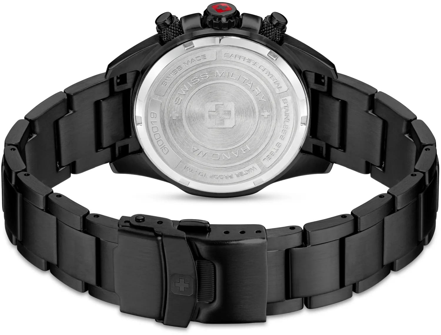 Оригинальные часы Swiss Military Hanowa Swiss Military Hanowa Chiroptera SMWGI0001930 кварцевые калибр механизма  общий вид