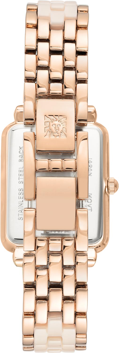 Anne Klein Anne Klein Diamond 3668LPRG  - задняя крышка сталь металл корпуса, сша часы
