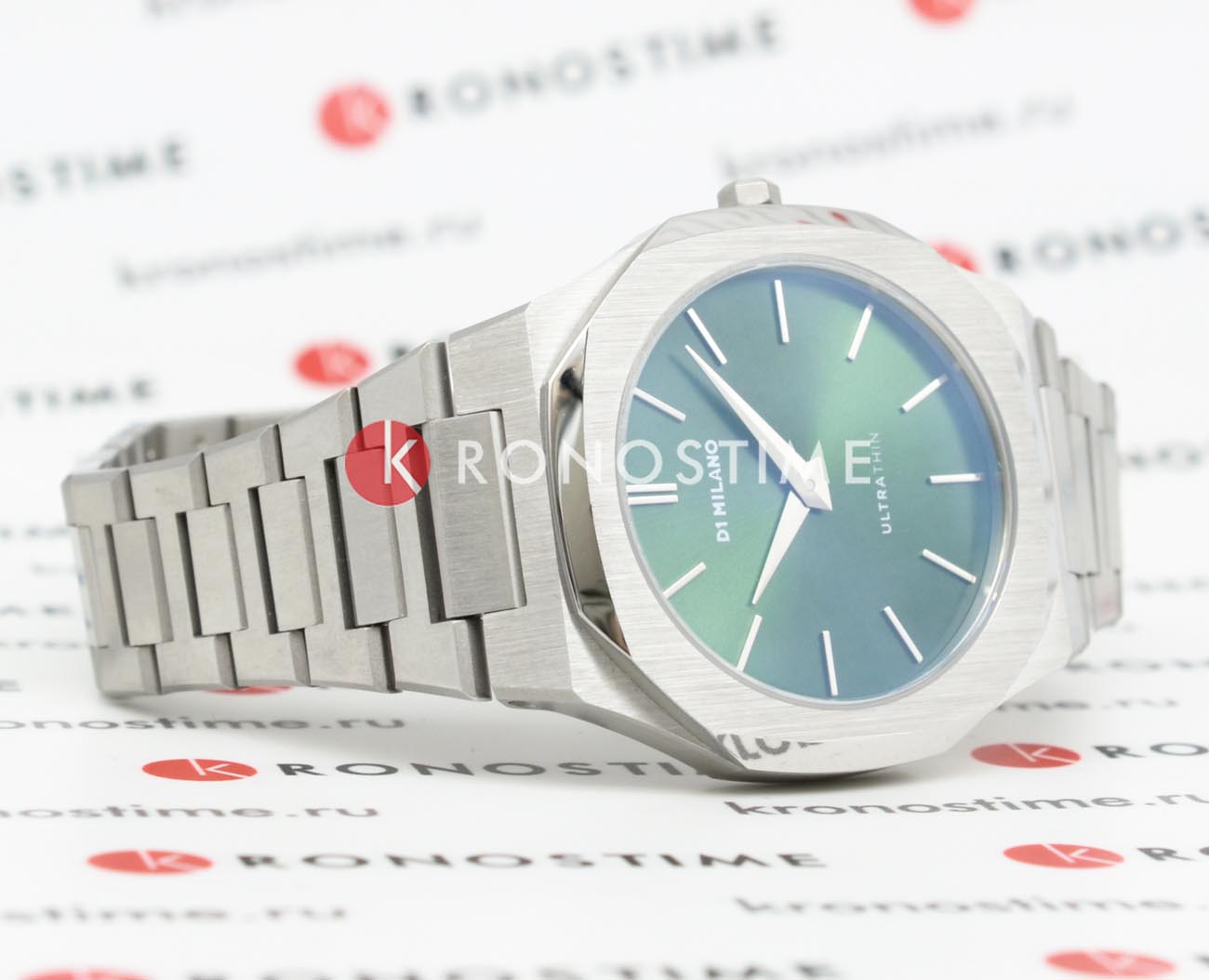 D1 Milano D1 Milano Ultra Thin UTBL11 женские часы зеленый циферблат на запястье