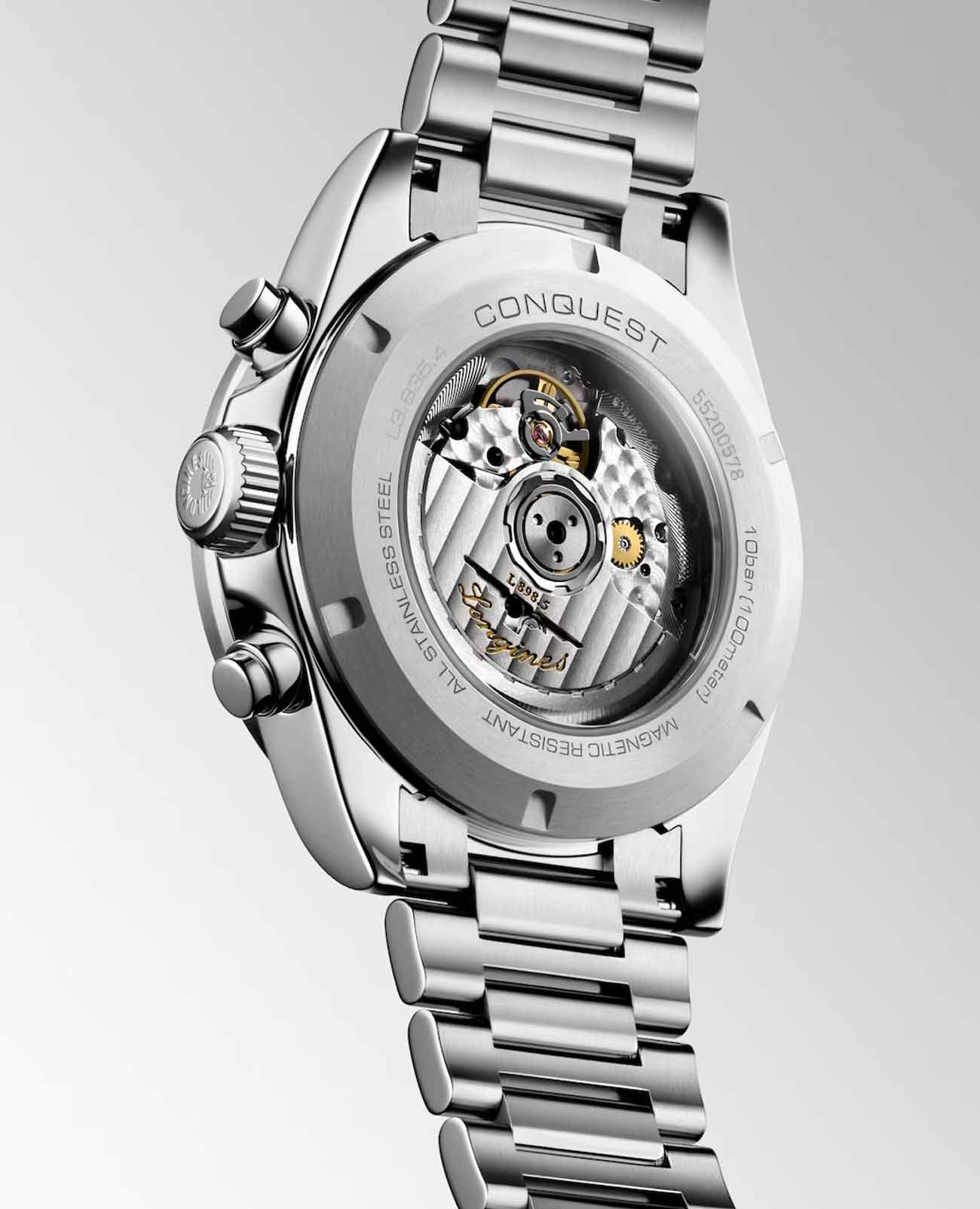 Longines Longines Conquest L3.835.4.92.6 , наручные мужские часы фото под углом