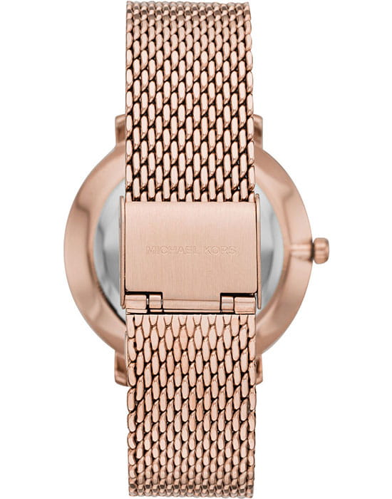 Michael Kors Michael Kors Runway MK4392,  сша женские часы на браслете сталь c pvd покрытием боковой вид