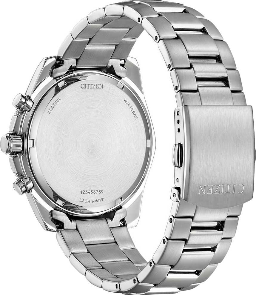 Citizen Citizen Chronograph AN8200-50X, chronograph citizen япония мужские часы на браслете нержавеющая сталь боковой вид