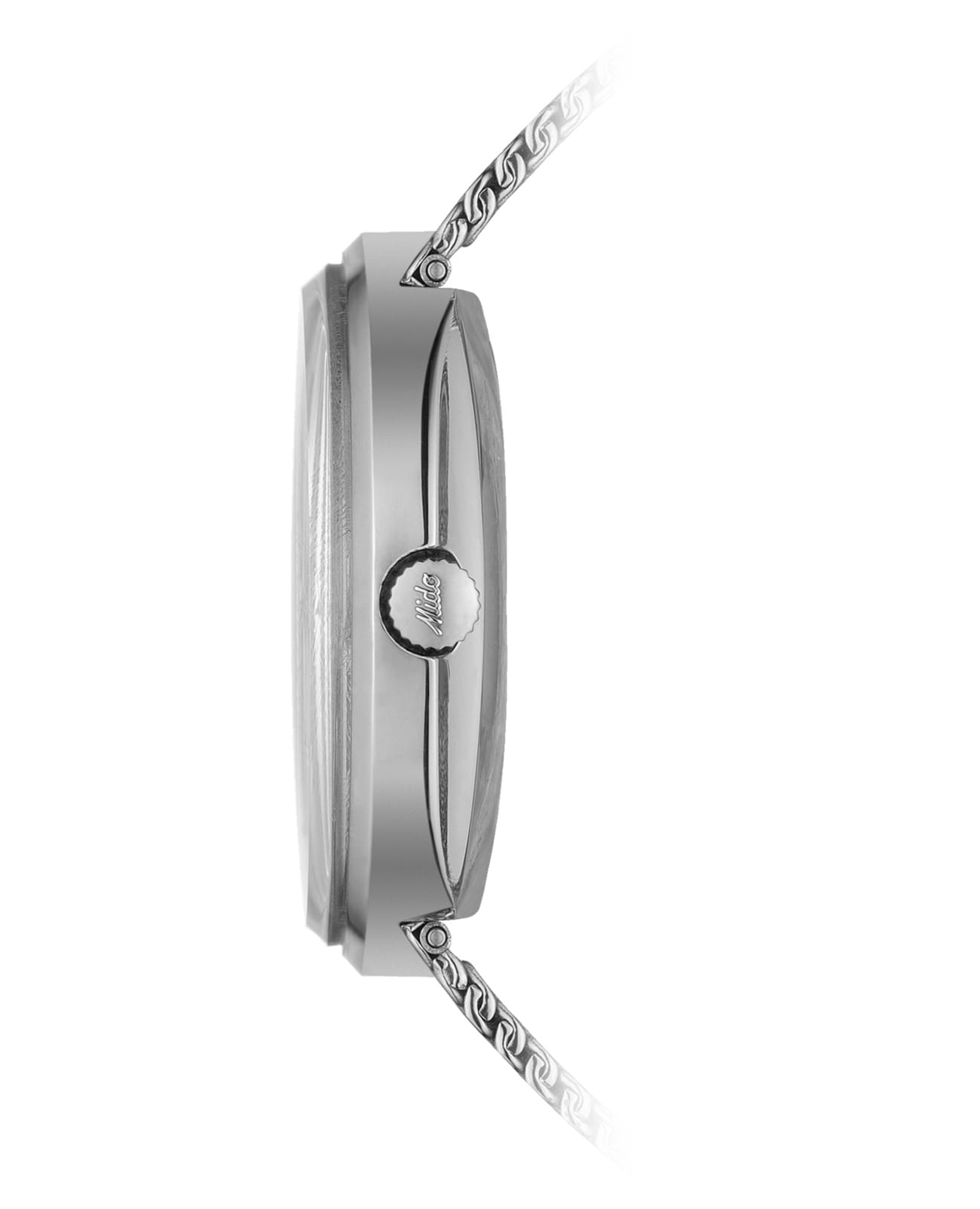 Mido Mido Commander Shade M8429.4.27.11, commander швейцария мужские часы на браслете нержавеющая сталь боковой вид