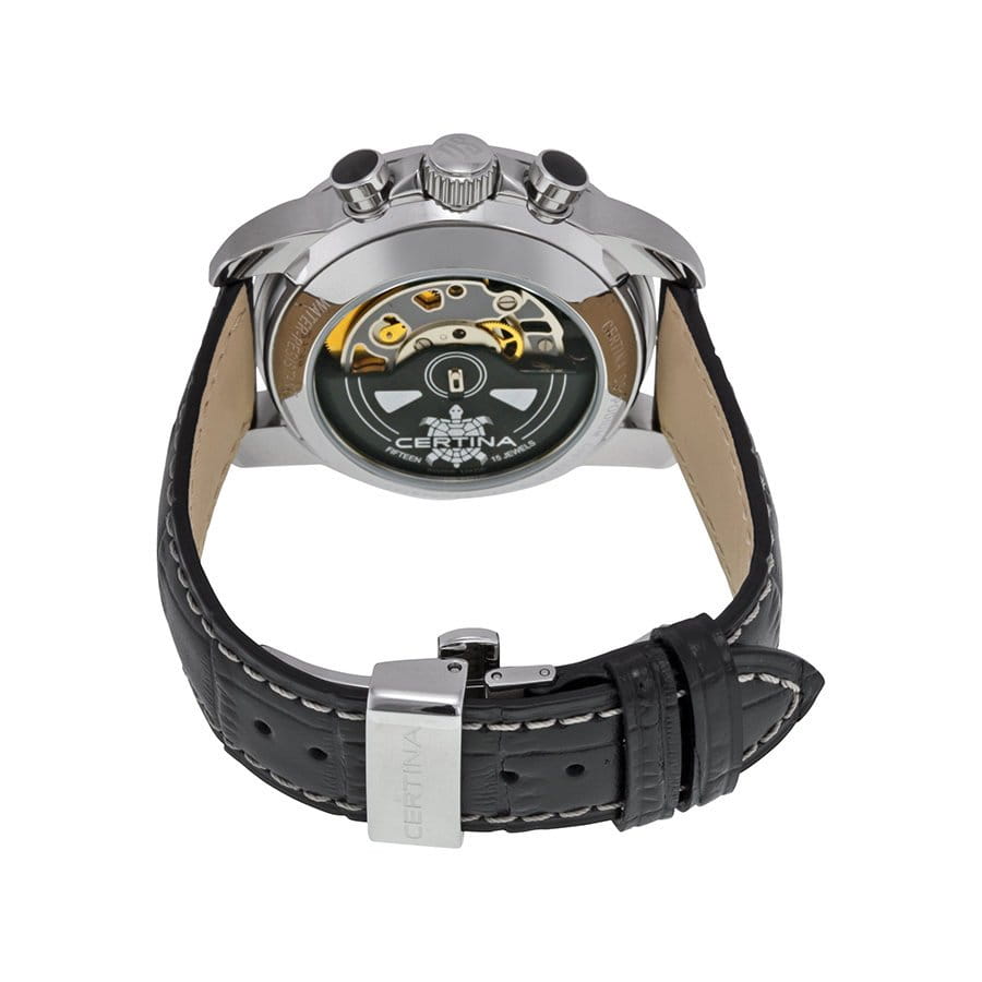 Certina Certina DS Podium Chronograph Automatic C001.427.16.057.00, ds podium швейцария мужские часы на браслете кожаный боковой вид